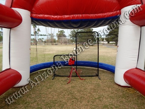 Inflatable batting cage rental Scottsdale, Arizona